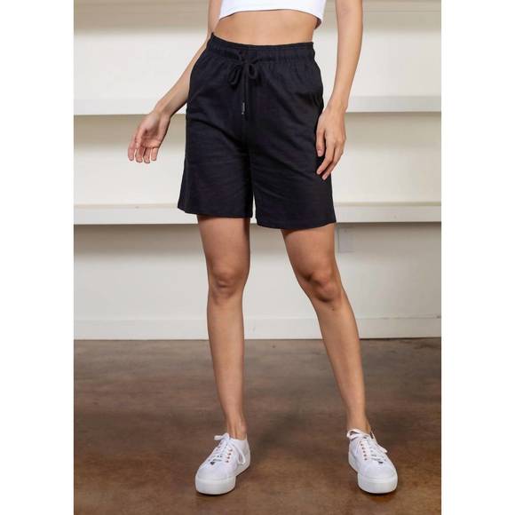 NEW RD STYLE fernandez drawstring short in black - Picture 1 of 5